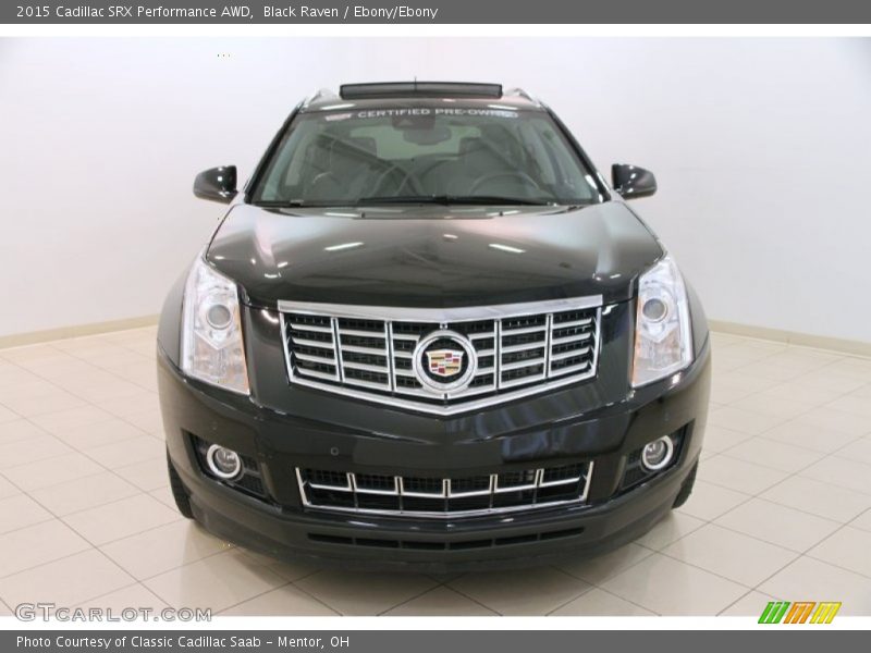 Black Raven / Ebony/Ebony 2015 Cadillac SRX Performance AWD