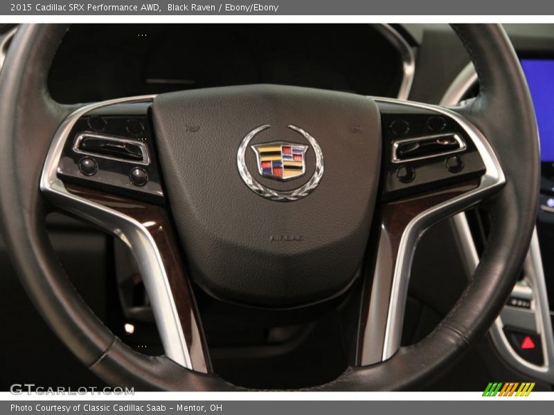 Black Raven / Ebony/Ebony 2015 Cadillac SRX Performance AWD