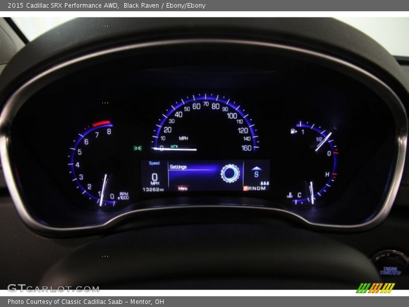 Black Raven / Ebony/Ebony 2015 Cadillac SRX Performance AWD