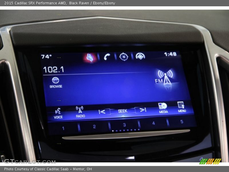 Black Raven / Ebony/Ebony 2015 Cadillac SRX Performance AWD