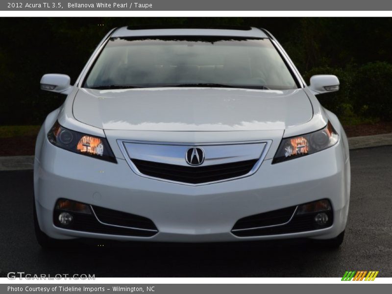 Bellanova White Pearl / Taupe 2012 Acura TL 3.5