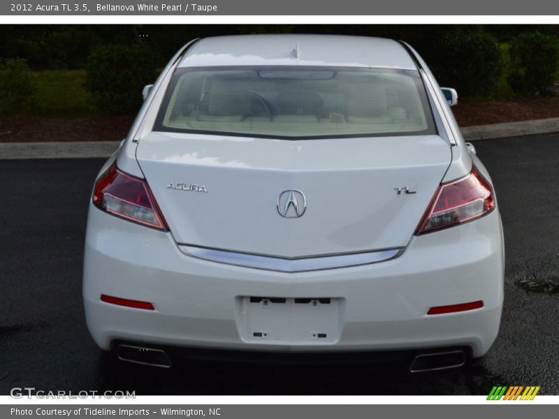 Bellanova White Pearl / Taupe 2012 Acura TL 3.5