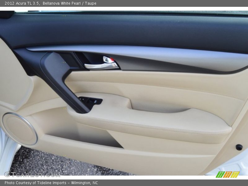 Bellanova White Pearl / Taupe 2012 Acura TL 3.5