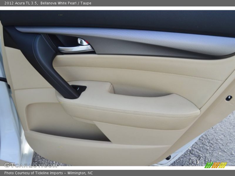 Bellanova White Pearl / Taupe 2012 Acura TL 3.5