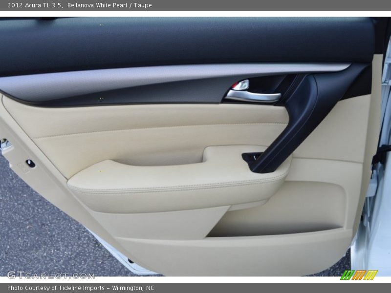 Bellanova White Pearl / Taupe 2012 Acura TL 3.5