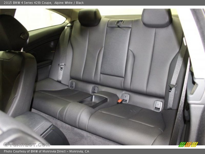 Rear Seat of 2015 4 Series 428i Coupe
