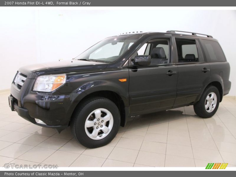 Formal Black / Gray 2007 Honda Pilot EX-L 4WD