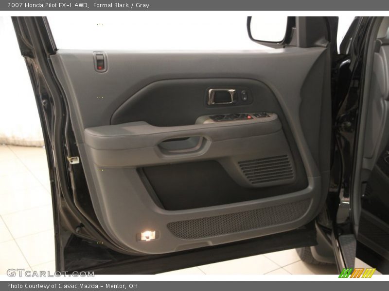 Formal Black / Gray 2007 Honda Pilot EX-L 4WD