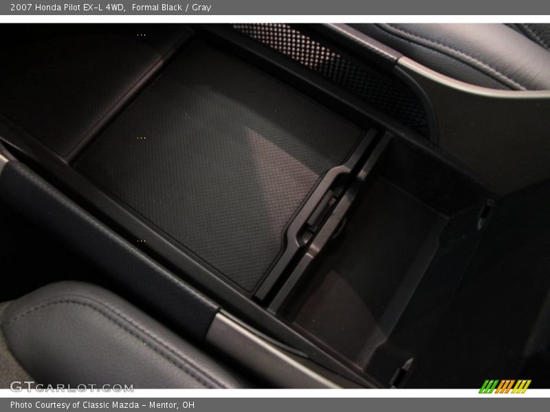 Formal Black / Gray 2007 Honda Pilot EX-L 4WD