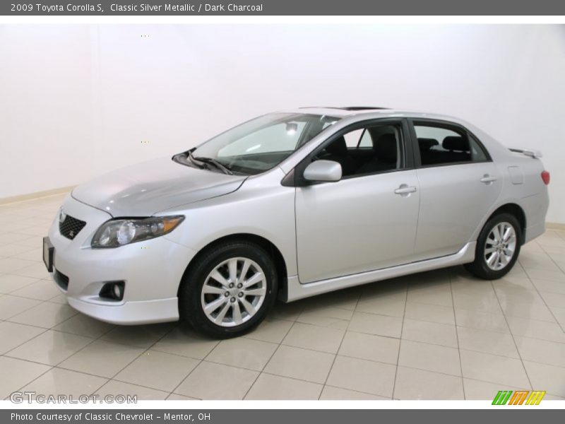 Classic Silver Metallic / Dark Charcoal 2009 Toyota Corolla S