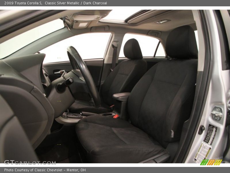 Classic Silver Metallic / Dark Charcoal 2009 Toyota Corolla S