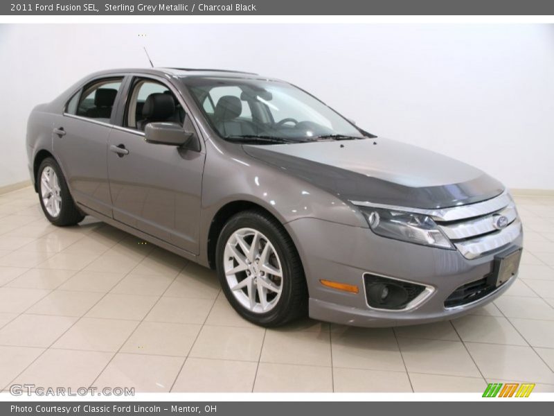 Sterling Grey Metallic / Charcoal Black 2011 Ford Fusion SEL