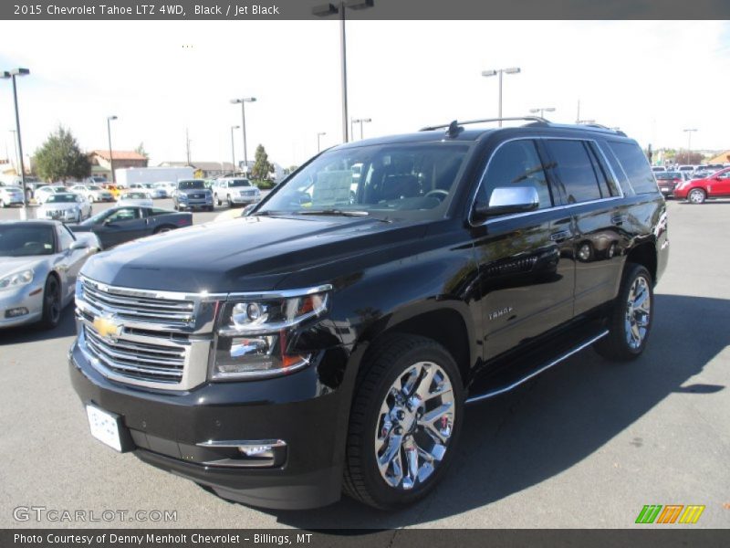 Black / Jet Black 2015 Chevrolet Tahoe LTZ 4WD