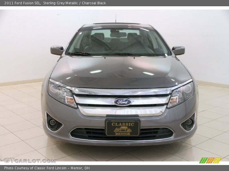 Sterling Grey Metallic / Charcoal Black 2011 Ford Fusion SEL