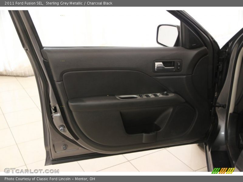 Sterling Grey Metallic / Charcoal Black 2011 Ford Fusion SEL