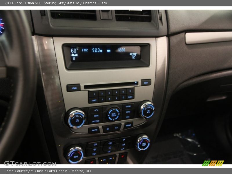 Sterling Grey Metallic / Charcoal Black 2011 Ford Fusion SEL