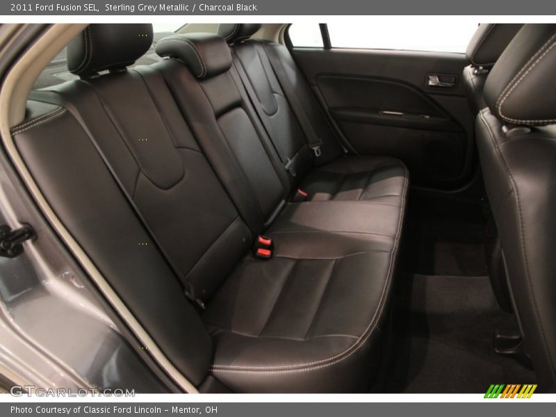 Sterling Grey Metallic / Charcoal Black 2011 Ford Fusion SEL