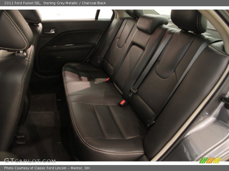 Sterling Grey Metallic / Charcoal Black 2011 Ford Fusion SEL
