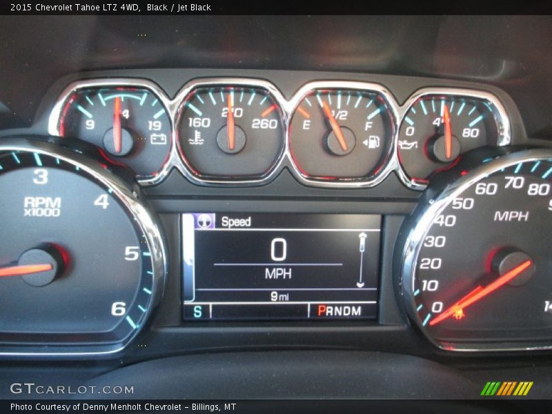 Black / Jet Black 2015 Chevrolet Tahoe LTZ 4WD