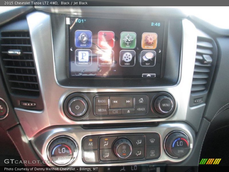 Black / Jet Black 2015 Chevrolet Tahoe LTZ 4WD