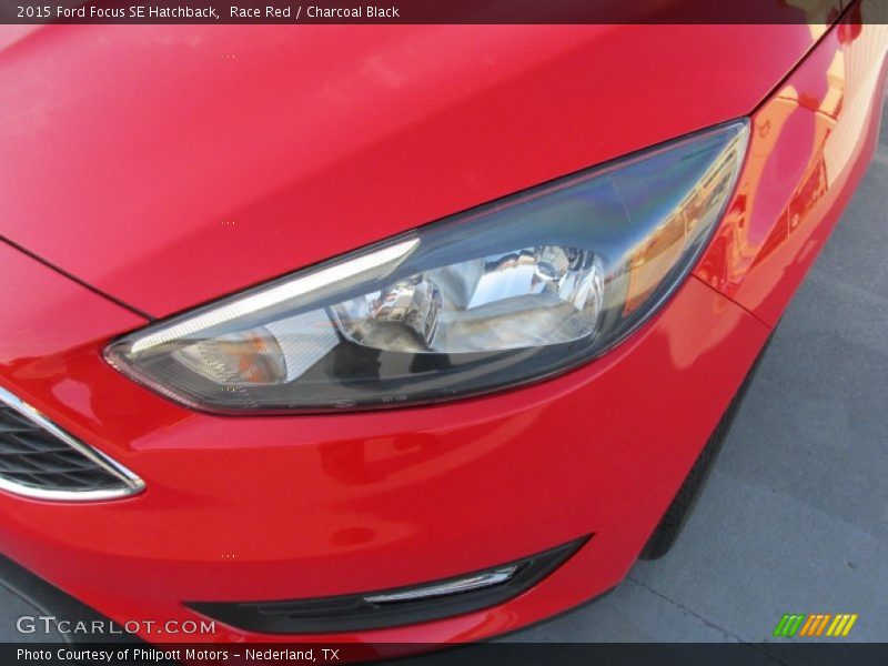Race Red / Charcoal Black 2015 Ford Focus SE Hatchback