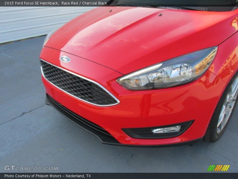 Race Red / Charcoal Black 2015 Ford Focus SE Hatchback