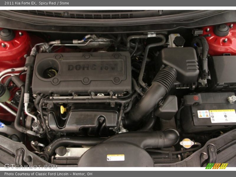 Spicy Red / Stone 2011 Kia Forte EX