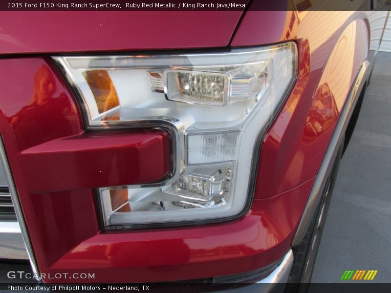 Ruby Red Metallic / King Ranch Java/Mesa 2015 Ford F150 King Ranch SuperCrew