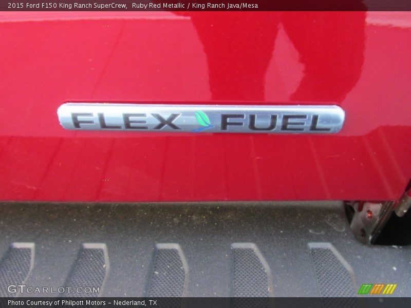 Ruby Red Metallic / King Ranch Java/Mesa 2015 Ford F150 King Ranch SuperCrew