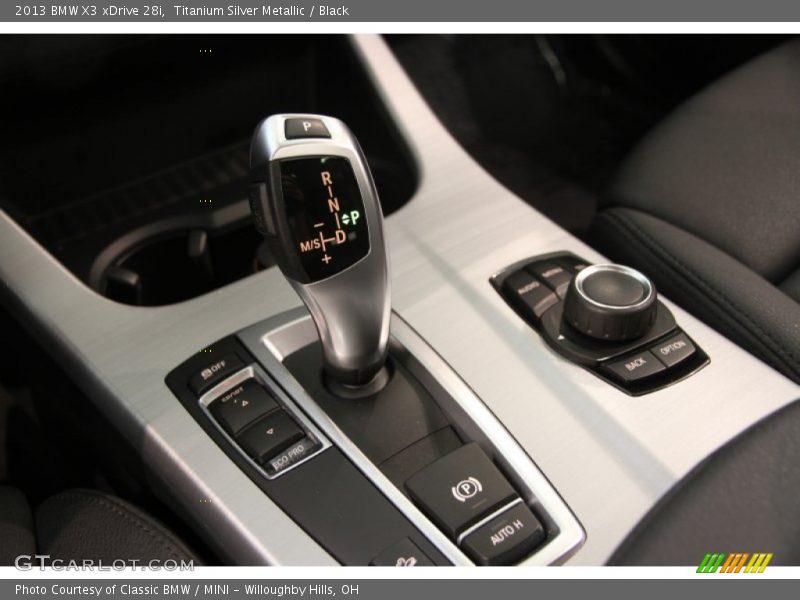 Titanium Silver Metallic / Black 2013 BMW X3 xDrive 28i