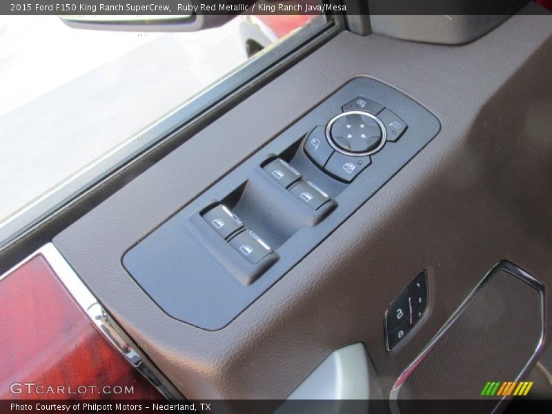 Ruby Red Metallic / King Ranch Java/Mesa 2015 Ford F150 King Ranch SuperCrew