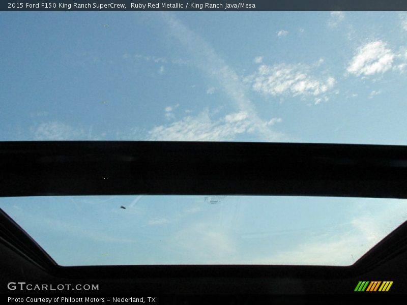 Ruby Red Metallic / King Ranch Java/Mesa 2015 Ford F150 King Ranch SuperCrew
