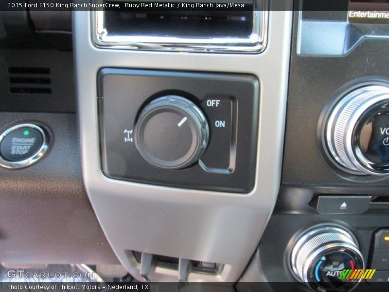 Controls of 2015 F150 King Ranch SuperCrew