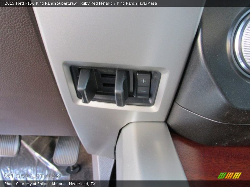 Ruby Red Metallic / King Ranch Java/Mesa 2015 Ford F150 King Ranch SuperCrew