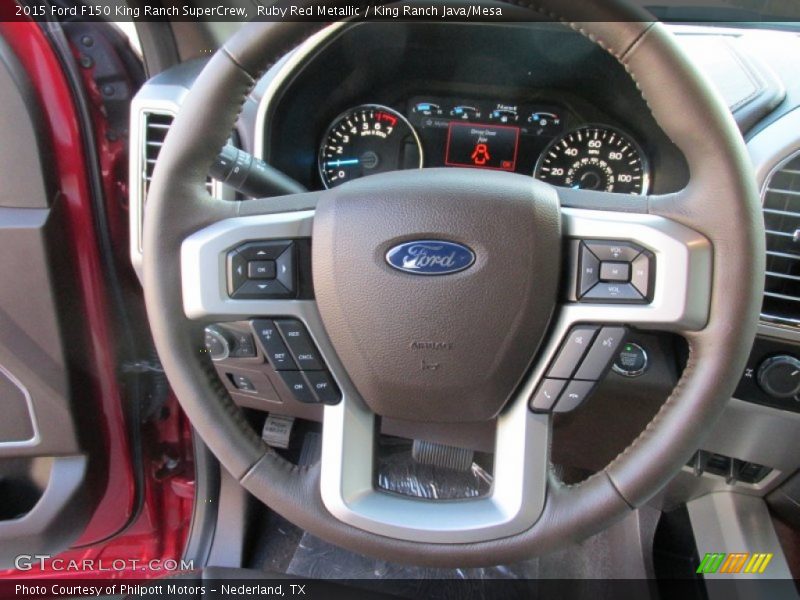  2015 F150 King Ranch SuperCrew Steering Wheel