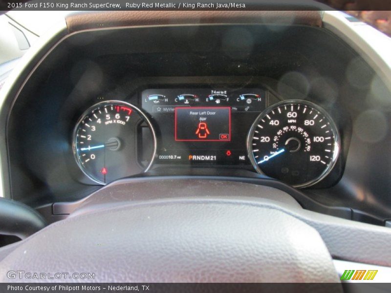  2015 F150 King Ranch SuperCrew King Ranch SuperCrew Gauges