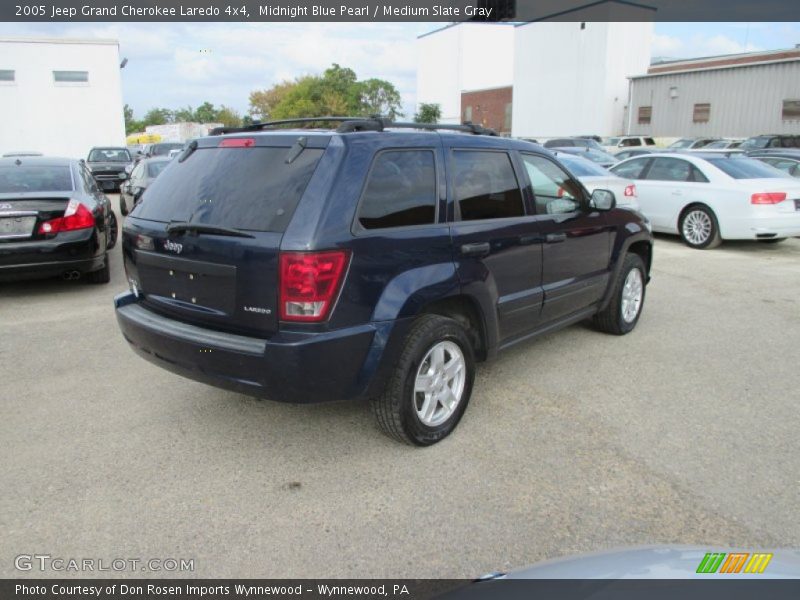 Midnight Blue Pearl / Medium Slate Gray 2005 Jeep Grand Cherokee Laredo 4x4