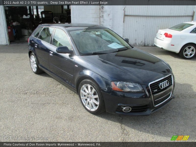Front 3/4 View of 2011 A3 2.0 TFSI quattro