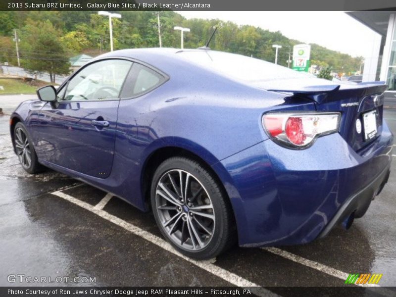 Galaxy Blue Silica / Black Leather/Alcantara 2013 Subaru BRZ Limited