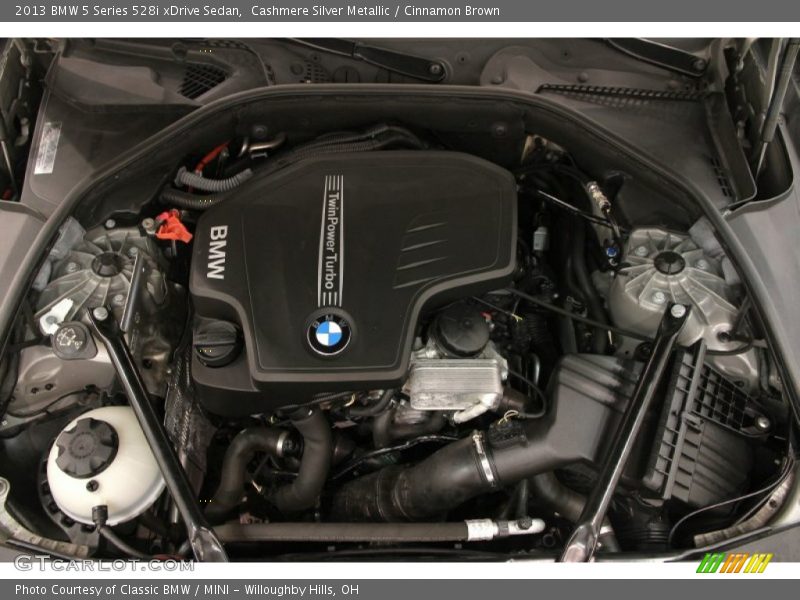  2013 5 Series 528i xDrive Sedan Engine - 2.0 Liter DI TwinPower Turbocharged DOHC 16-Valve VVT 4 Cylinder