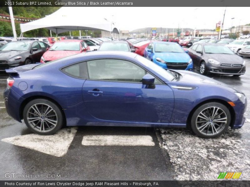 Galaxy Blue Silica / Black Leather/Alcantara 2013 Subaru BRZ Limited