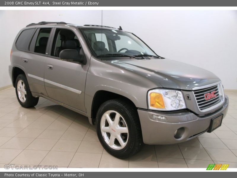 Steel Gray Metallic / Ebony 2008 GMC Envoy SLT 4x4