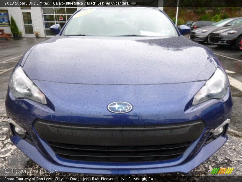 Galaxy Blue Silica / Black Leather/Alcantara 2013 Subaru BRZ Limited