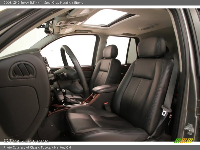 Steel Gray Metallic / Ebony 2008 GMC Envoy SLT 4x4