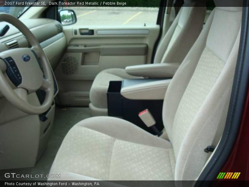 Dark Toreador Red Metallic / Pebble Beige 2007 Ford Freestar SE