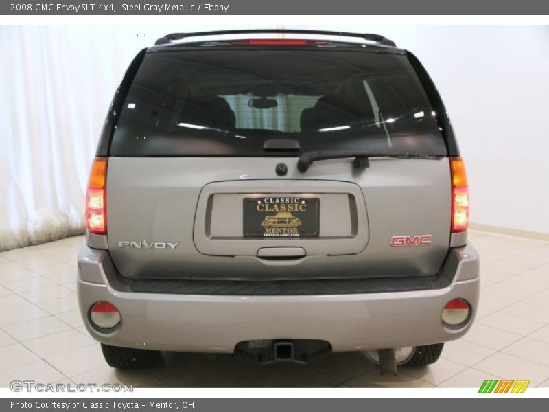 Steel Gray Metallic / Ebony 2008 GMC Envoy SLT 4x4