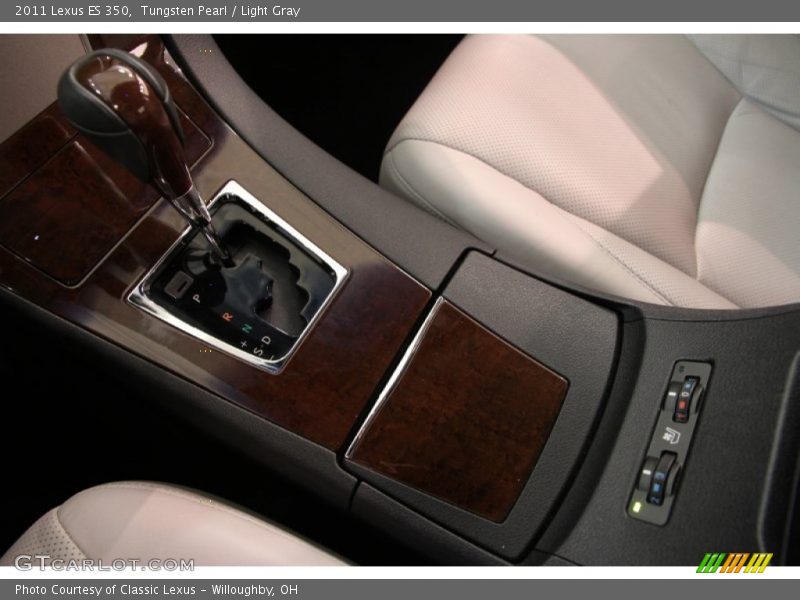 Tungsten Pearl / Light Gray 2011 Lexus ES 350