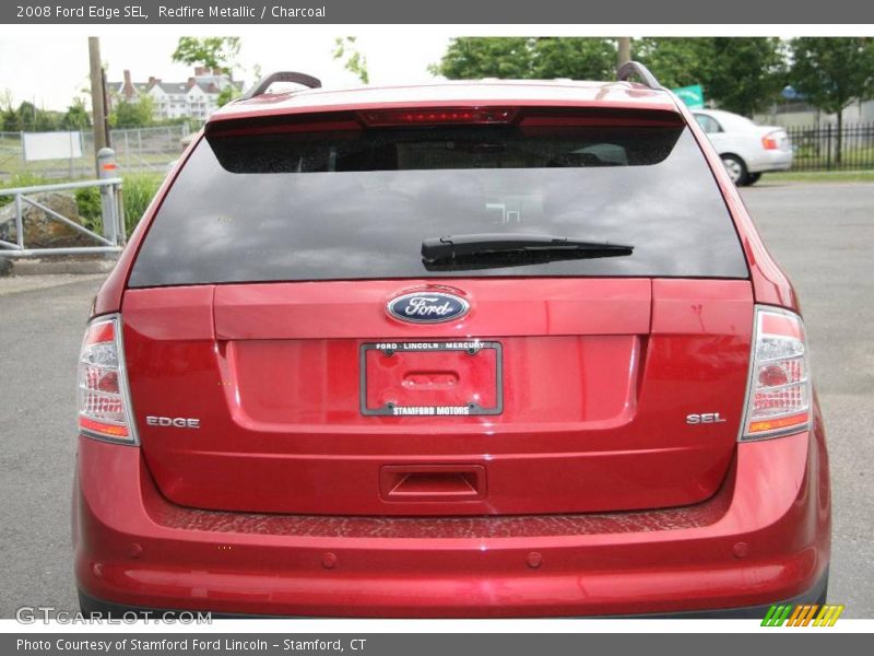 Redfire Metallic / Charcoal 2008 Ford Edge SEL
