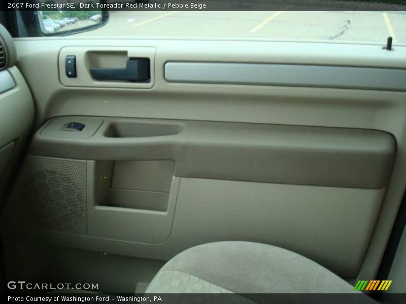 Dark Toreador Red Metallic / Pebble Beige 2007 Ford Freestar SE