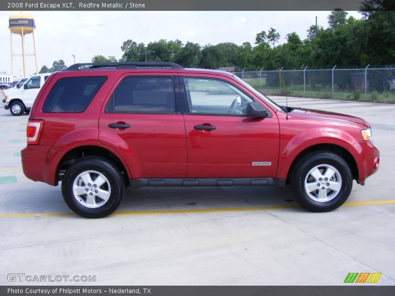 Redfire Metallic / Stone 2008 Ford Escape XLT